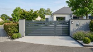 pose portail aluminium dans le 95 val d'oise